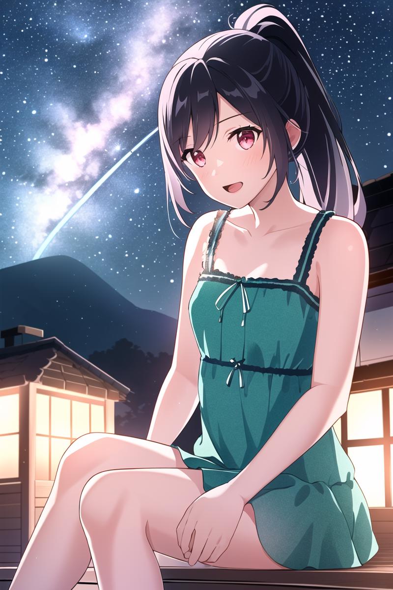 69212-1776780777-tifa lockhart, final fantasy vii remake, (red eyes), 1girl, bare shoulders, aqua dress, black hair, green dress, sleeveless dres.png